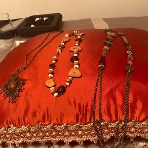 I have three necklaces